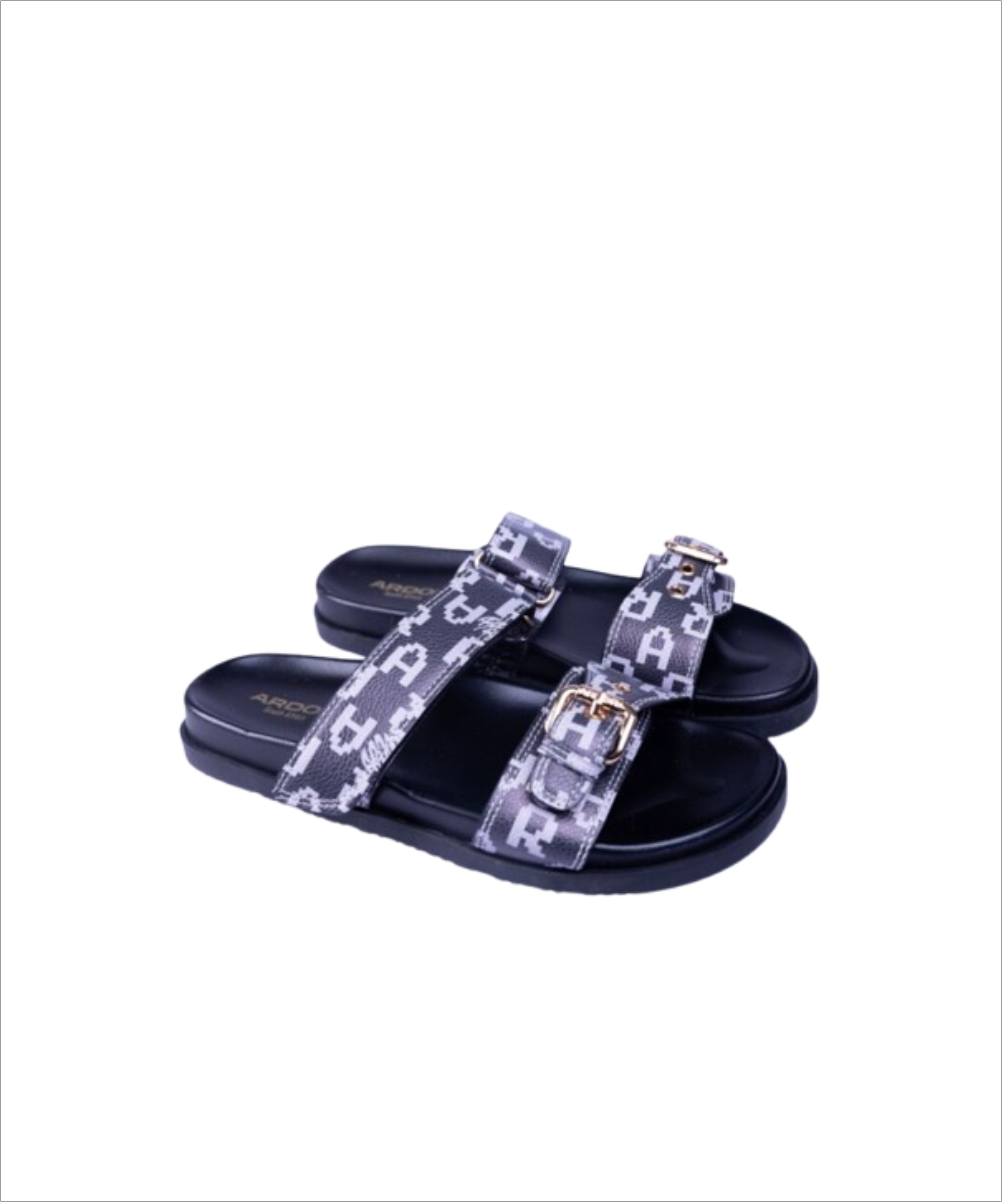 Ardor Mule 8bit Monogram Sandal
