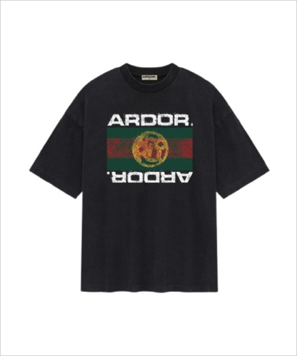Ardor Fly High Vintage Coin Round Neck T Shirt