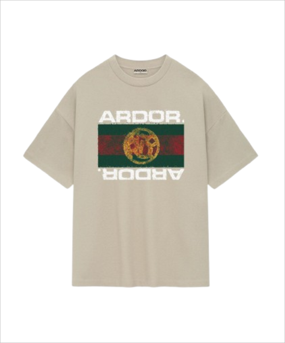 Ardor Fly High Vintage Coin Round Neck T Shirt